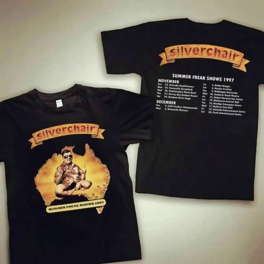 Discover Silverchair Summer Freak Show Tour 1997 T-Shirt