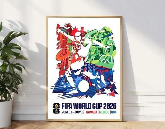 Discover FIFA World Cup 2026 Vertical Poster