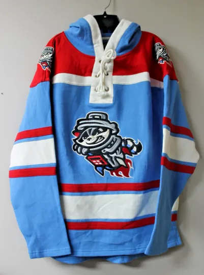 Discover New Rocket City Trash Pandas Lacer jersey style mid weight cotton hoodie men S