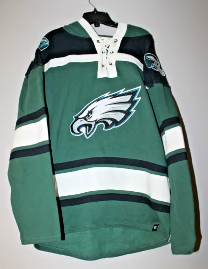 Philadelphia Eagles Lacer Jersey Style Hoodie Men Sports Shirt