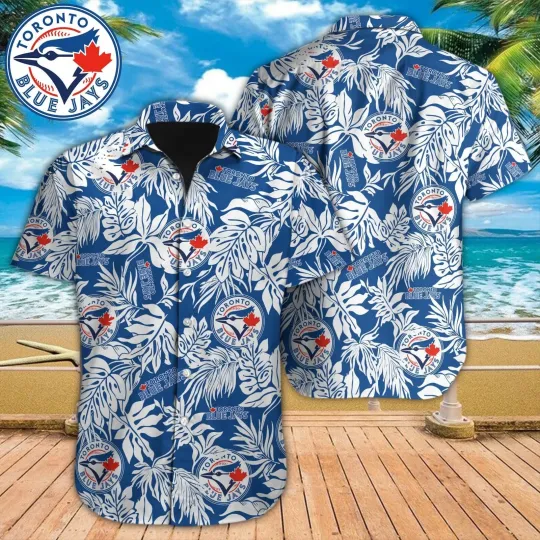 Discover Toronto Blue Team Jayss Hawaiian Shirt , Button Down Full Size S-5XL
