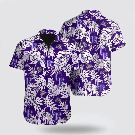 Discover Colorado Baseball Team Rockiess Hawaiian Shirt , Button Down Full Size S-5XL