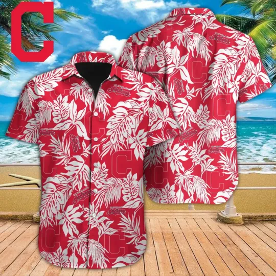 Discover Cleveland Team Guardianss Hawaiian Shirt, Button Down Full Size S-5XL