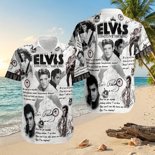 Discover Elvis Presley Hawaii Shirt, Elvis Shirt, Elvis Presley Hawaiian Shirt, Summer Hawaiian Shirt