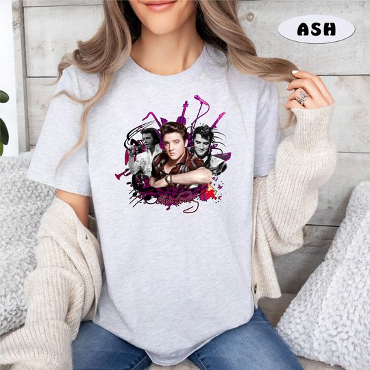Discover Elvis Presley Vintage Shirt, Rock and Roll Legend Tee, 50s Music Icon T-shirt