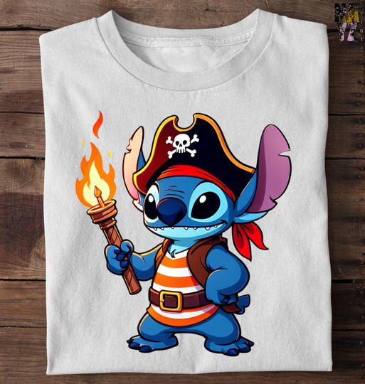 Discover Stitch Sparrow Shirt, Disney Stitch Shirt, Pirate Stitch Shirt, Disney Trip Shirt