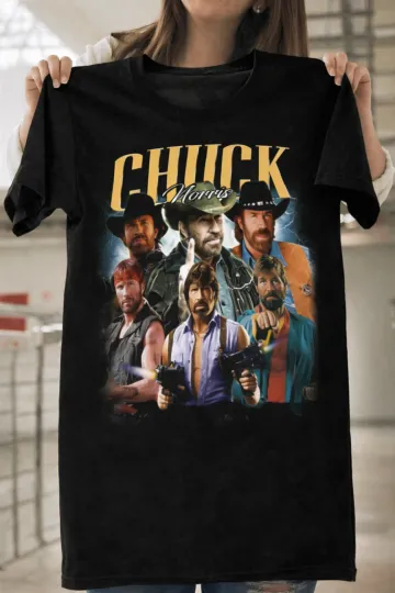 Chuck Norris Vintage Action Hero T-shirt