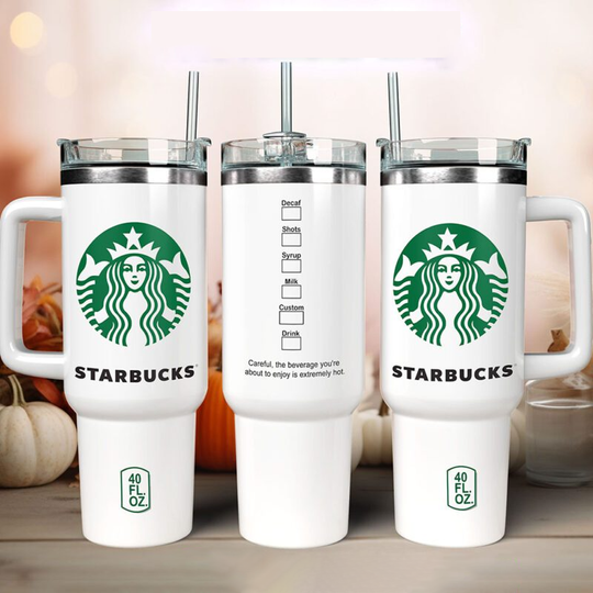 Discover Starbucks Coffee 40 oz tumbler with Tumbler