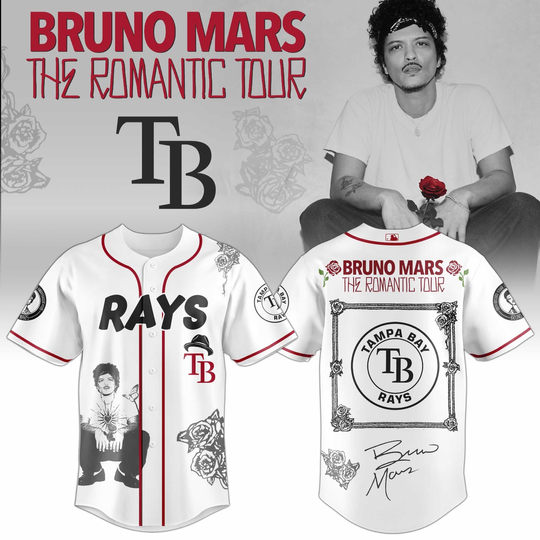 Discover Tampa Bay Rays Bruno Inspired 2026 Limited Edition Baseball Jersey