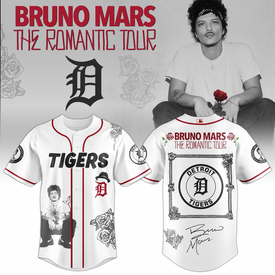Detroit Tigers Bruno Inspired 2026 Limited Edition Baseball Jersey