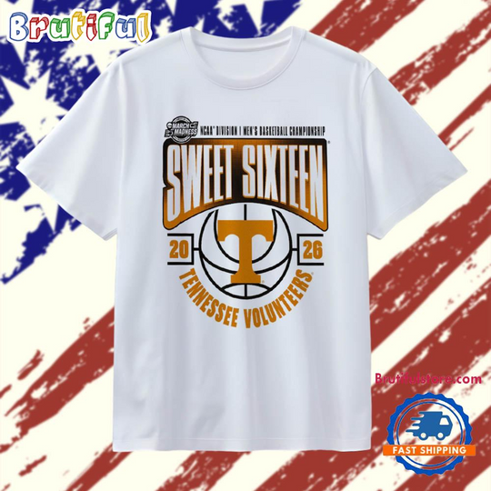Discover Tennessee Volunteers 2026 Men’s Basketball Tournament March Madness Sweet 16 T Shirt