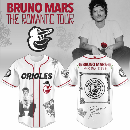 Baltimore Orioles Bruno Inspired 2026 Limited Edition Baseball Jersey
