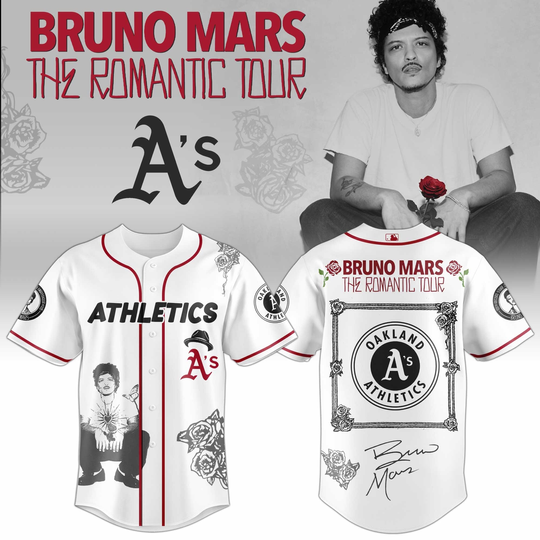Oakland Athletics Bruno Inspired 2026 Limited Edition Baseball Jersey