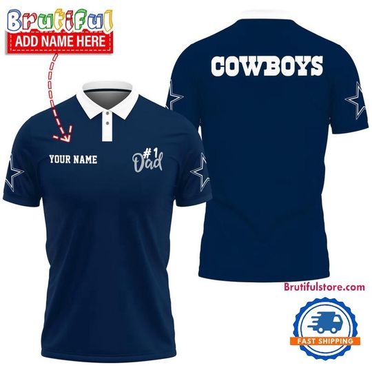 Dallas Cowboys Father’s Day Polo Shirts
