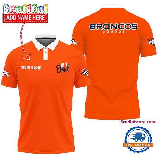 Denver Broncos Father’s Day Polo Shirts