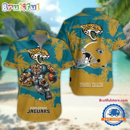 Discover Jacksonville Jaguars Football Mascot Summer Hawaiian Shirt
