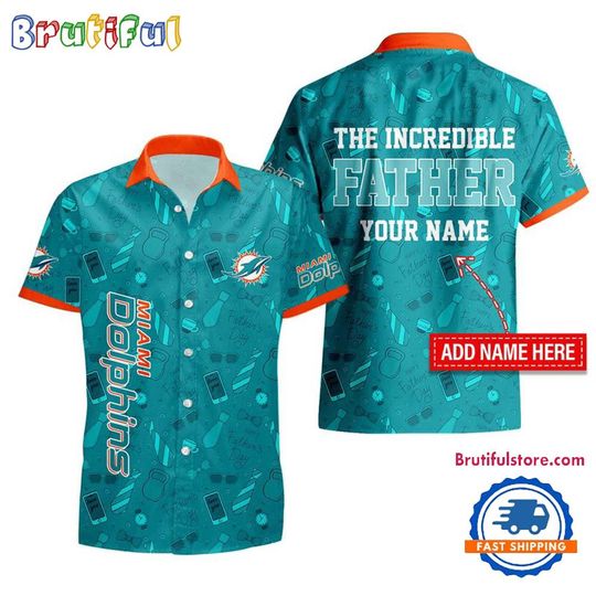 Discover Miami Team Dolphins Hawaiian Shirt