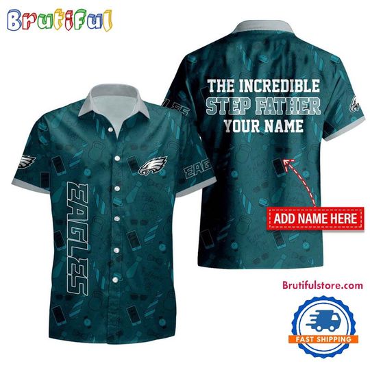 Philadelphia Team Eagles Hawaiian Shirt