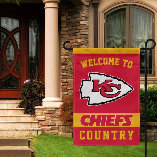 Discover Kansas Chief Welcome Garden Flag