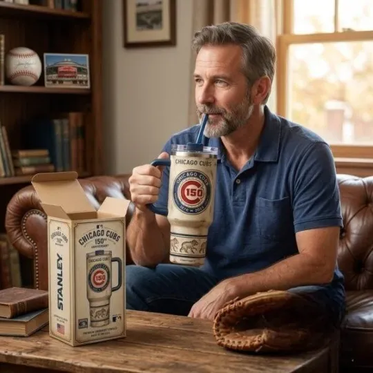 Discover Cubss 150th Anniversary 1876-2026  Tumbler (No Box)