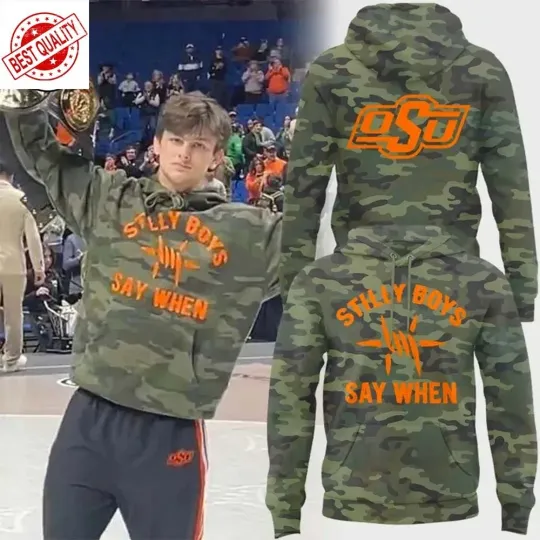 Oklahoma State Cowboys Stilly Boys All Over Print Edition 3D Hoodie