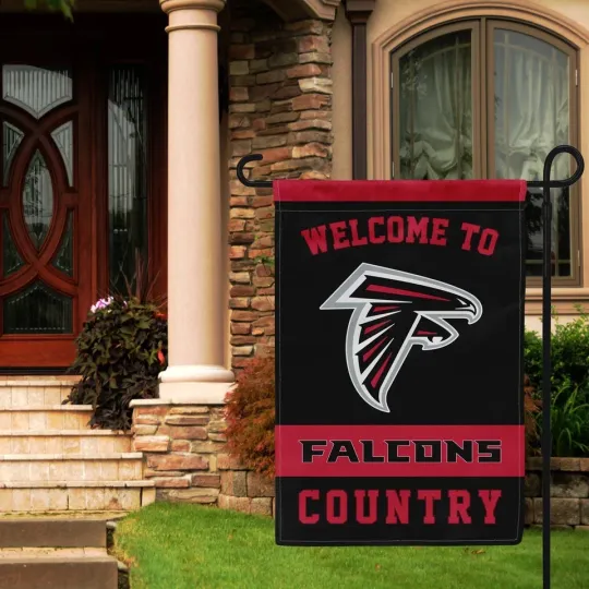 Discover Falcons Country Welcome Garden Flag