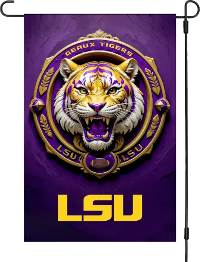 Discover LSU Tigers Garden Flag