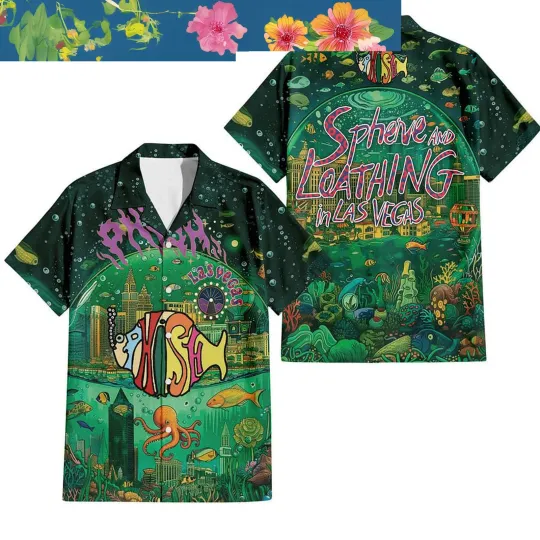 Phish Sphere and Loathing in Las Vegas Hawaiian Shirt