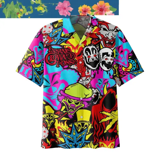Discover Insane Clown Posse Chop Chop Slide Hawaiian Shirt