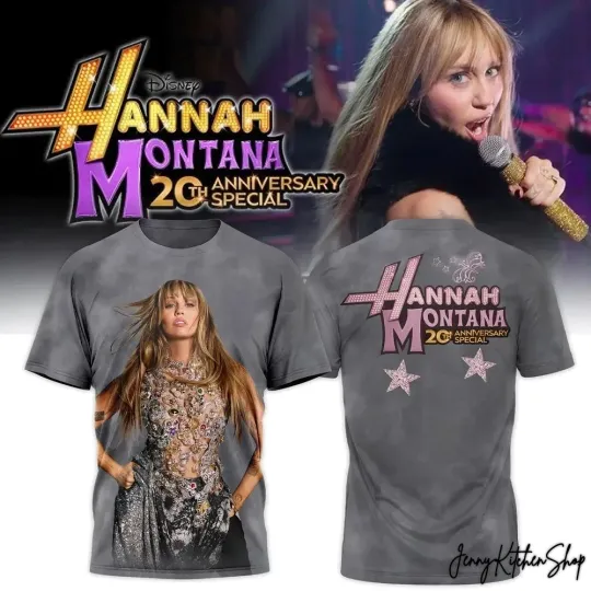Discover Hannah Montana 20th Anniversary Special 3D T-Shirt