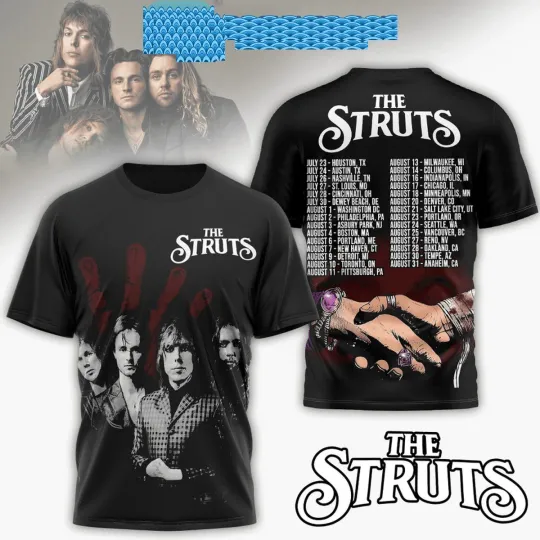 Discover The Struts Tour 2024 Schedule Fan Hoodie T-Shirt