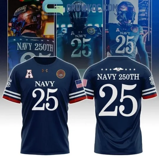 Discover Navy 1Midshipmen 250Th Anniversary Rivalries 3D T-shirt US 3D T-Shirt S-5XL