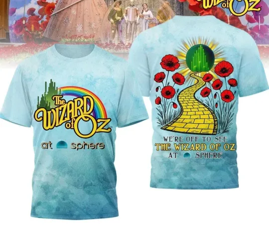 Discover The Wizard Of Oz At Sphere AOP T-Shirt All Size