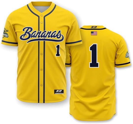 Discover Savannah Bananas Baseball Jersey