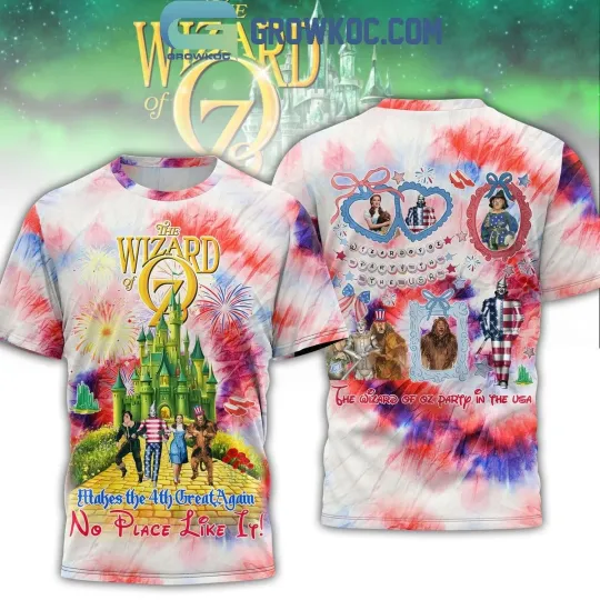The Wizard Of Oz Make The 4th Great Again AOP T-shirt All Sizes
