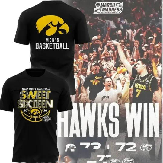 Discover 🎉FASTSHIP - Io.wa Men’s Basketball 2026 Sweet Sixteen Gift For Fans