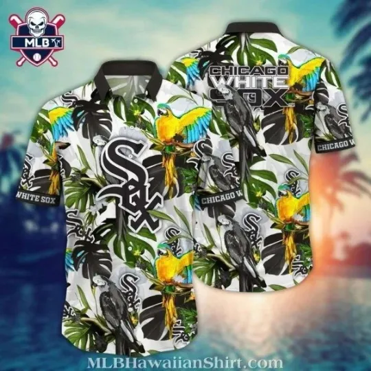 Discover T Tattoo Custom Name Chicago Baseball White Team Soxx Hawaiian Shirt
