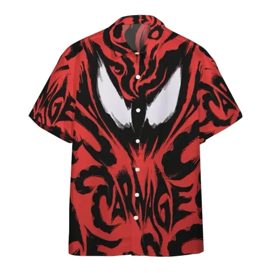 Discover Carnage Red Disney Aloha Hawaiian Shirt Unisex Style Gift For Friends