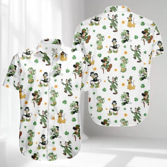 Discover Disney Mickey And Friends Hawaiian Shirt Unisex Style Gift For Friends