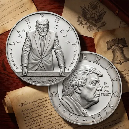 Discover Official America 250Th Anniversary President Trump coin 2026