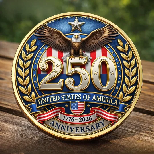 Discover 1776-2026 America 250th Anniversary Coin