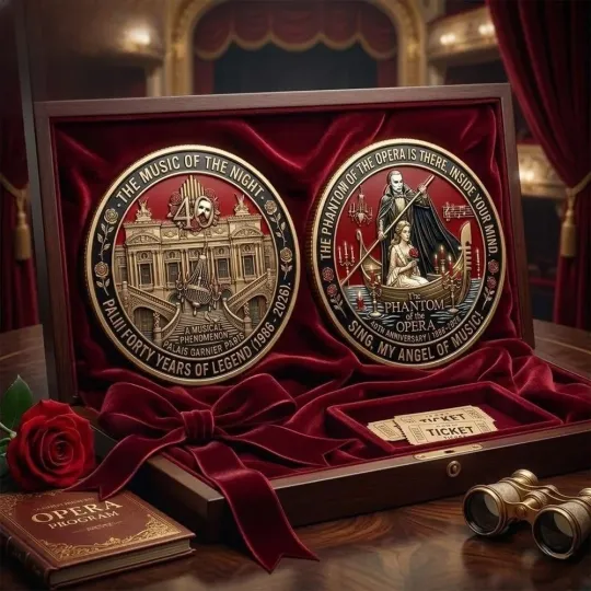 The Phantom Of The Opera 40Th Anniversary Commemorative Coin 2026