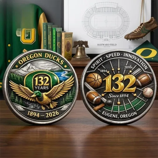 Discover Ducks 132Th Anniversary Commemorative Coin