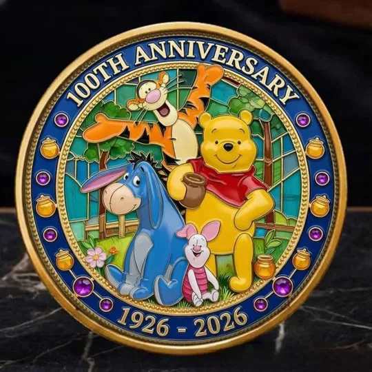 Discover Winnie The Pooh 100Th Anniversary Commemorative Coin