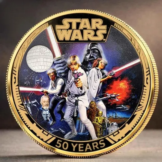 Discover Star Wars A New Hope 50Th Anniversary Anniversary Coin