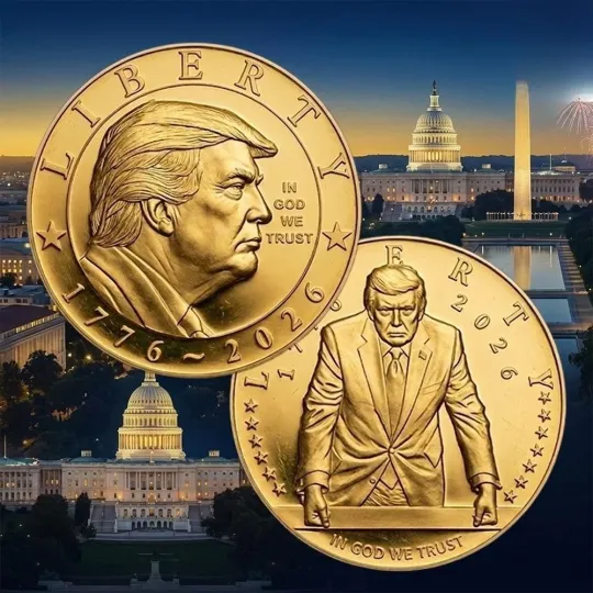 Discover President Trump Americas 250Th Anniversary Commemorative Gold Coins 2026