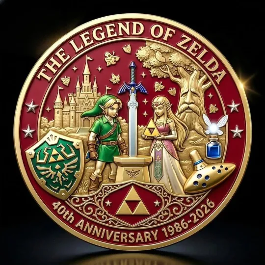 Discover The Legend Of Zelda 40Th Anniversary 2026 Collector Commemorative Coin