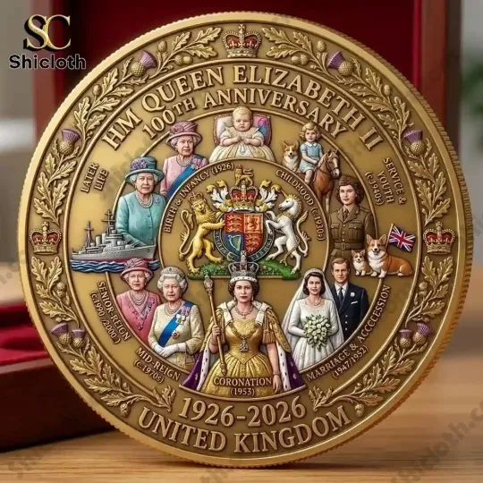 Queen Elizabeth II 100th Anniversary Coin