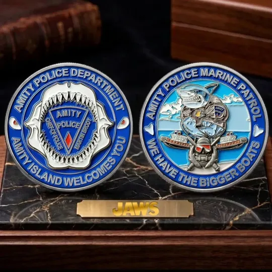 Jaws 50th Anniversary Commemorative Coin