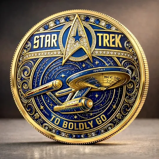 Discover star tre k Commemorative Coin
